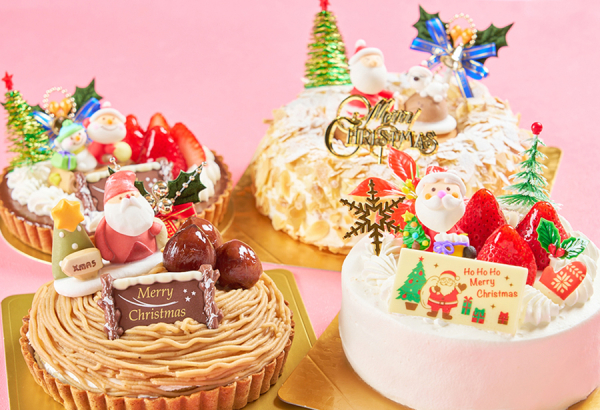 クリスマスデコレーションケーキ PINEDE Christmas Market～クリスマスマーケットの“ワクワク”と